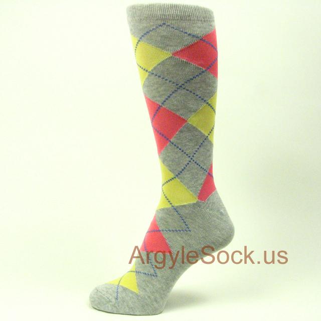 GRAY/GREY Men's Groomsmen's Dress Socks – Spotlight Hosiery by ArgyleSock.us