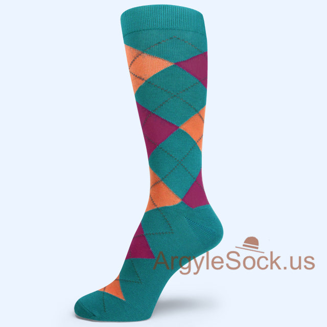 mens neon dress socks Natasock Colorful Neon Novelty Mens Womens Cotton Patterned Dress Casual Socks, Christmas Gift For Men, Fun Crazy Half Calf Long Socks